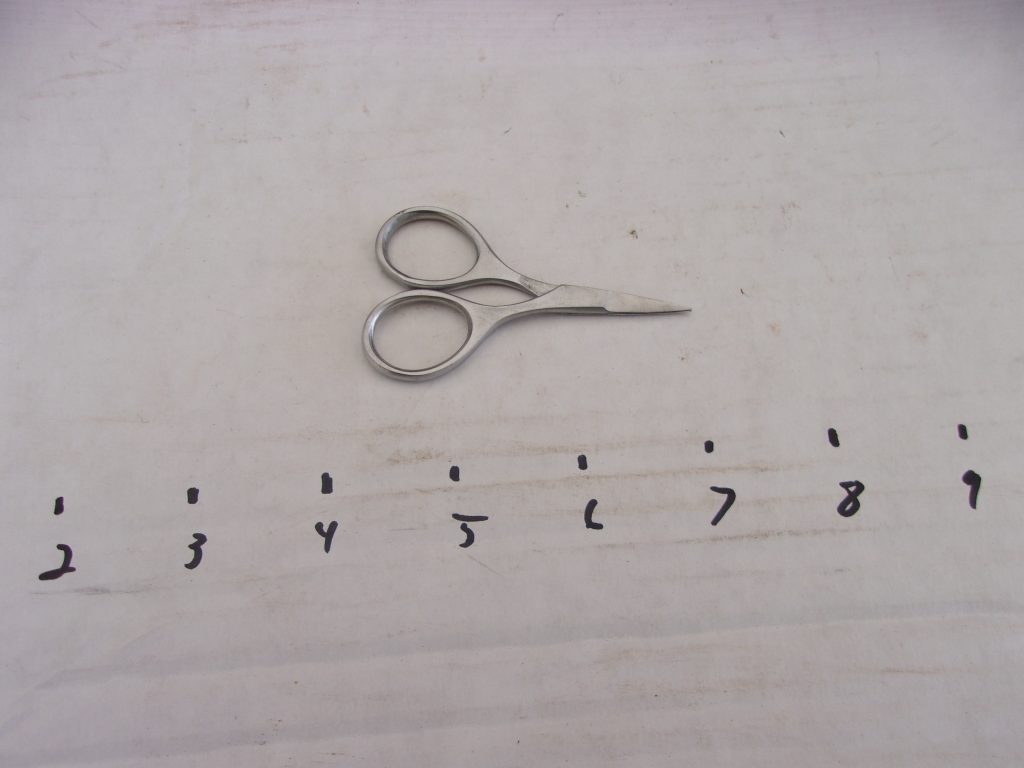 Small shop dressmaking scissors