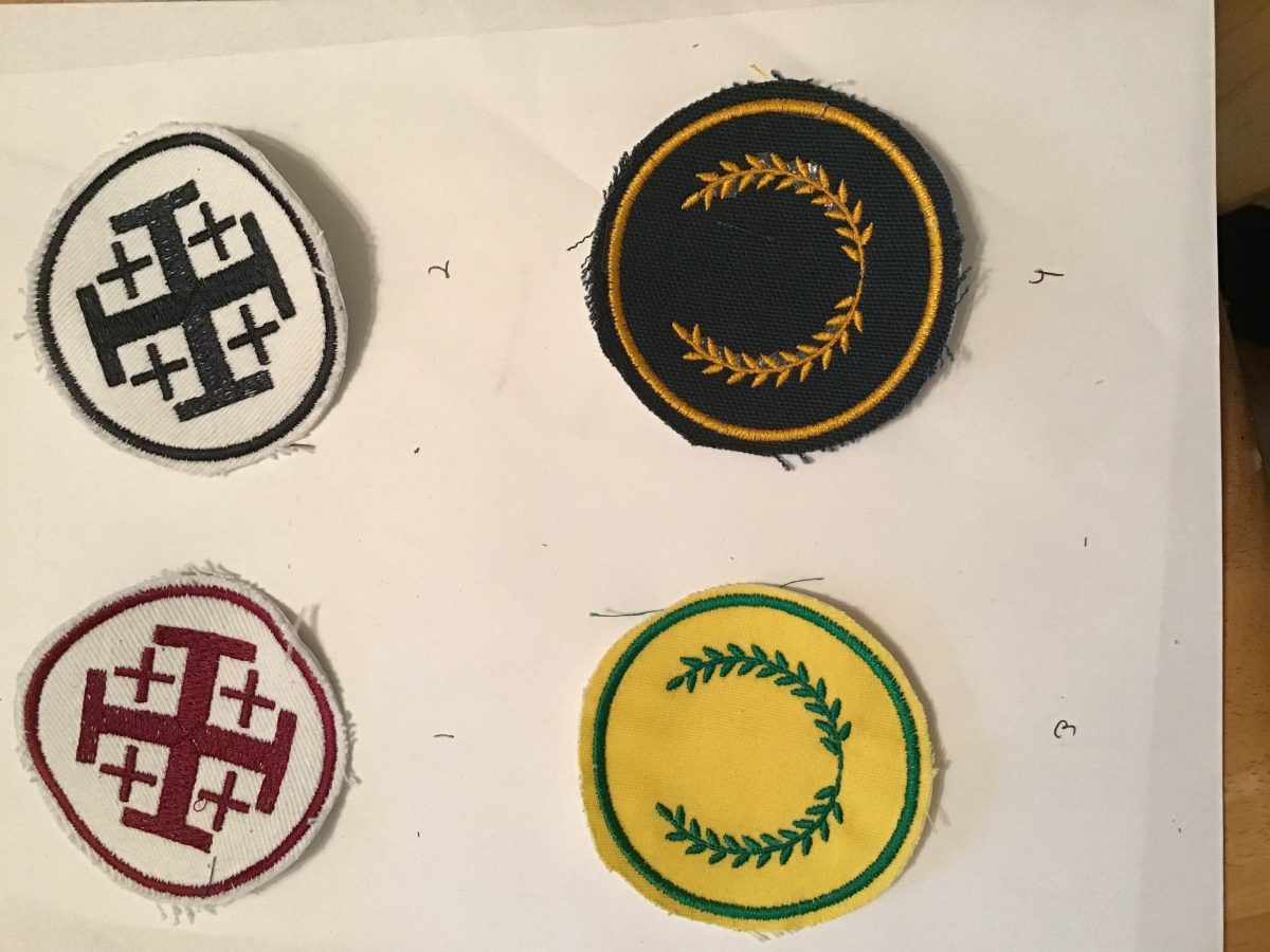 Embroidered Patches Ranger Reproductions